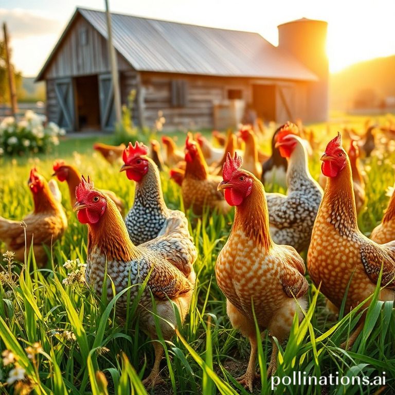 how to mark chickens to tell them apart